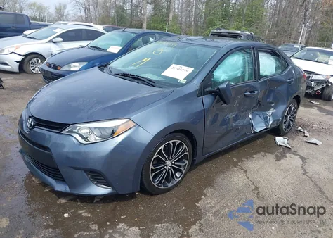 2014 Toyota Corolla Le Eco из США, поврежденный, VIN 2T1BPRHE3EC176174